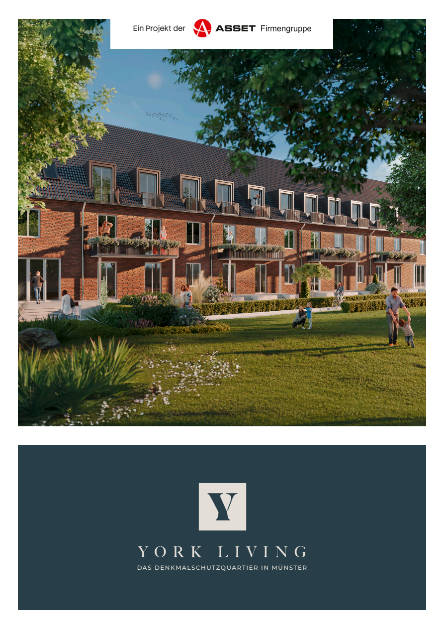 York Living Münster Visualisierung
